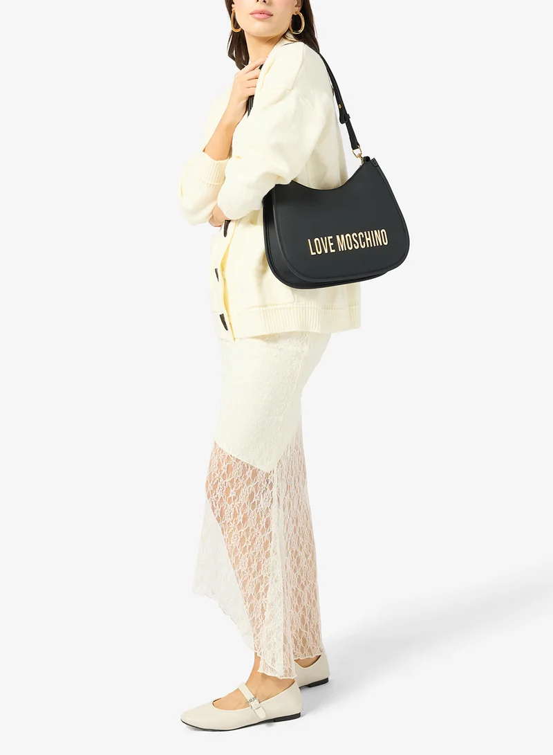 Love Moschino Bold Love GRS PU Shoulder Bag